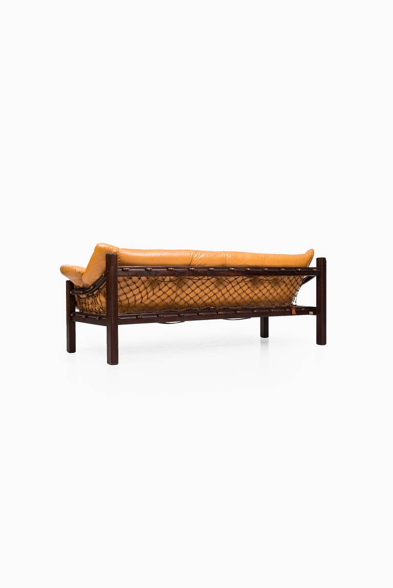 Mid-Century Modern Jean Gillon Amazonas Sofa in Rosewood by Wood Art