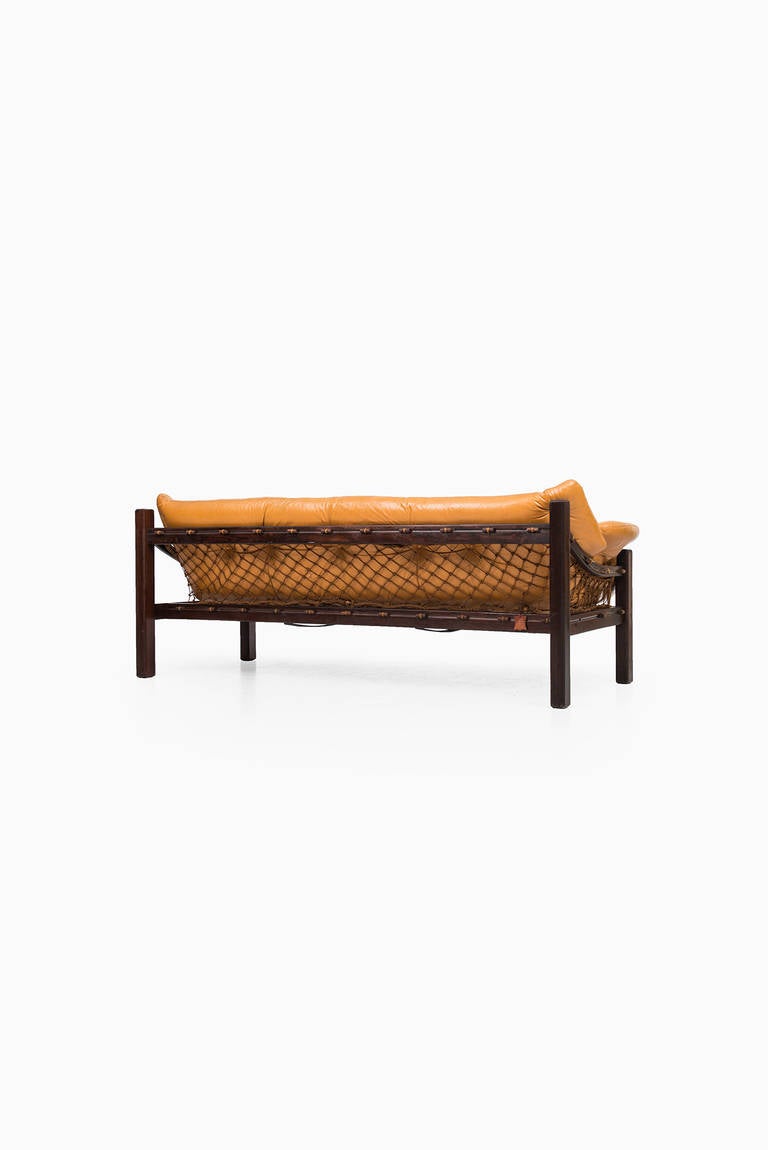 Jean Gillon Amazonas Sofa in Rosewood by Wood Art 3
