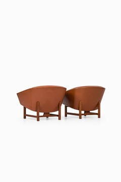 Lennart Bender Easy Chairs Model Corona by Ulferts in Sweden