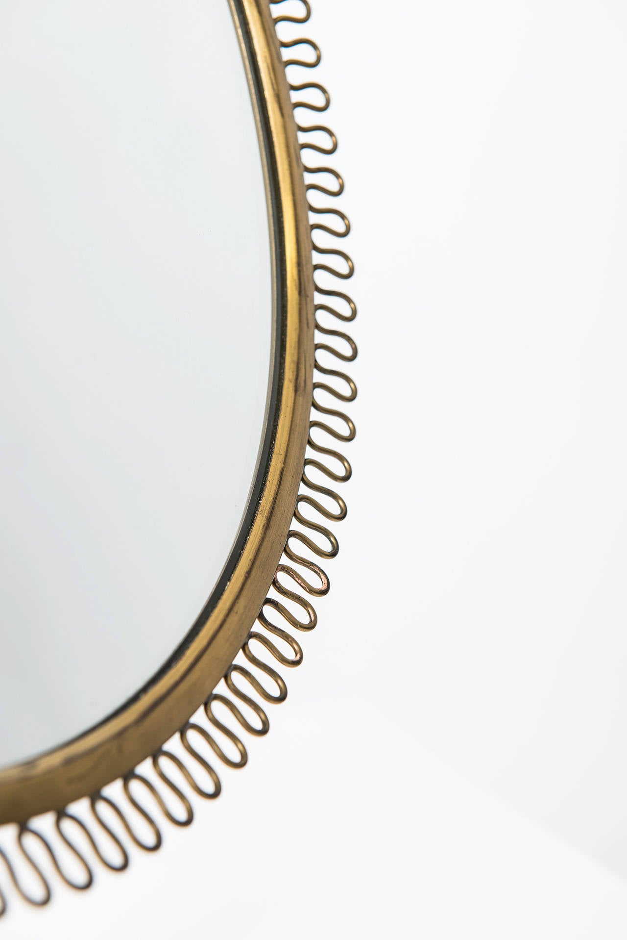 Swedish Josef Frank Table Mirror Produced by Svenskt Tenn in Sweden