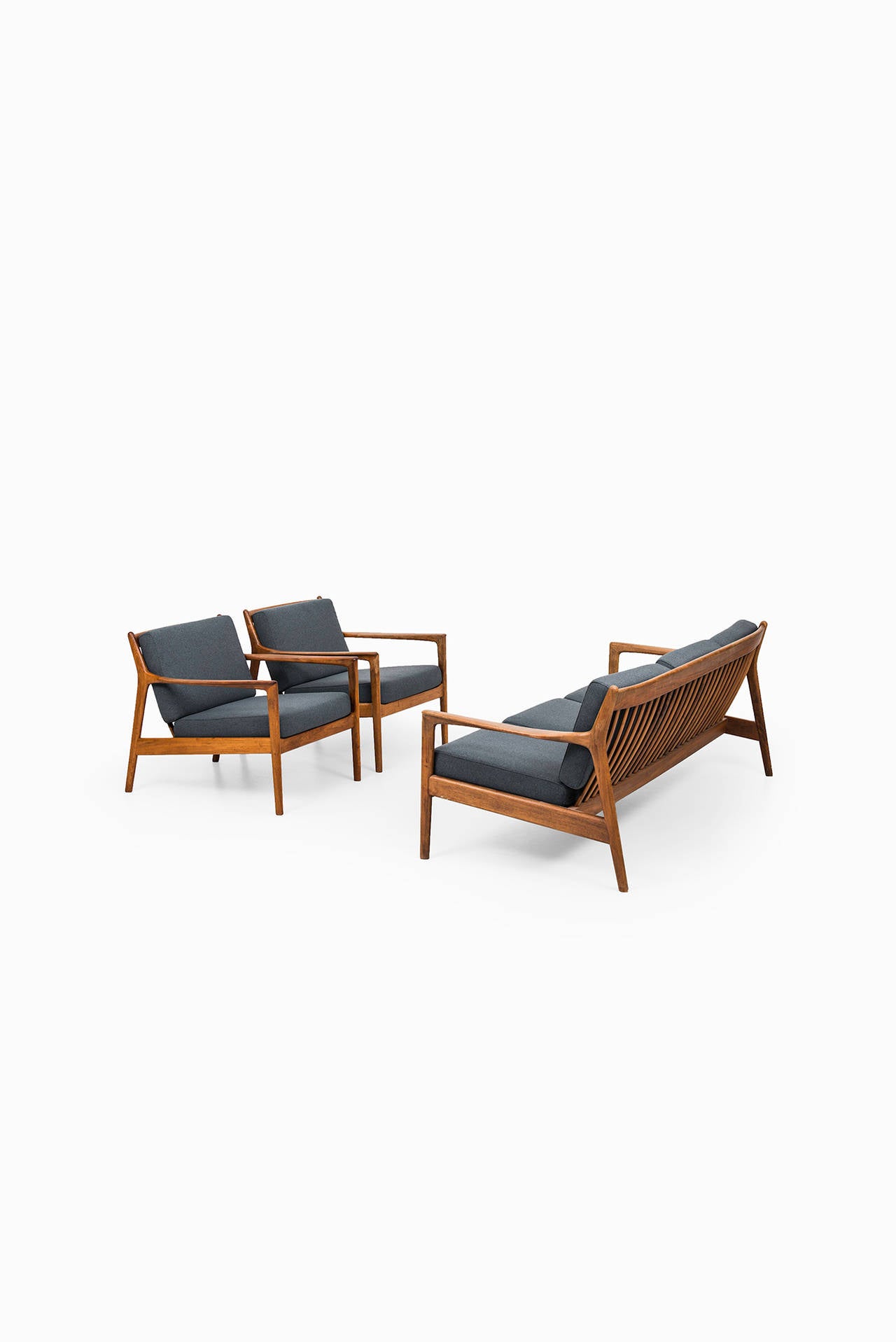 Folke Ohlsson Easy Chairs Model USA-75 Produced by Dux in Sweden 3