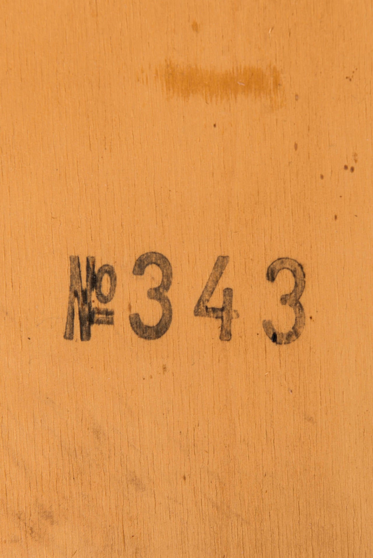 Mid-20th Century Knud Færch Dining Chairs Model 343 by Slagelse Møbelfabrik in Denmark