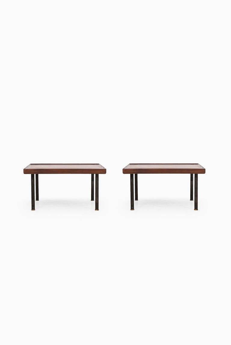 Melchiorre Bega Side Tables in Teak Produced by Klan in Italy