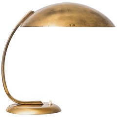 Art Deco Table Lamp in Brass, Probably Produced in Germany