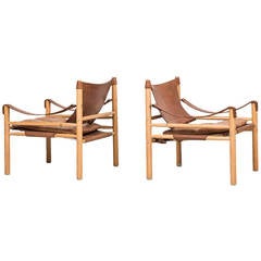 Used Arne Norell Easy Chairs Model Sirocco by Norell AB in Sweden