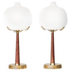 Hans Bergström table lamps model 700 by Ateljé Lyktan in Sweden