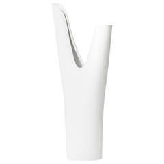 Stig Lindberg Ceramic Vase Model Veckla by Gustavsberg in Sweden 2