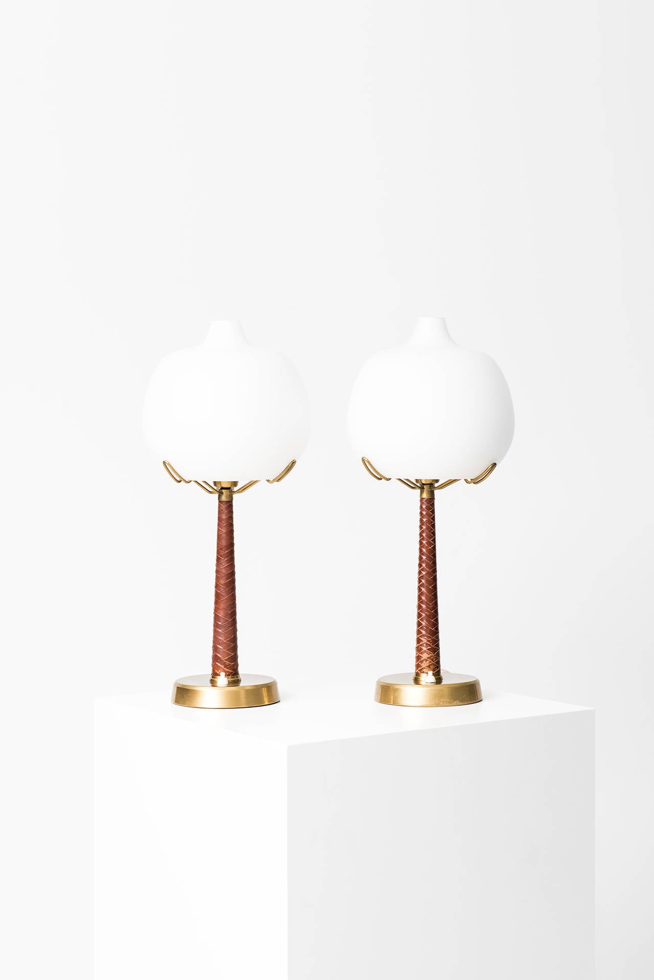 Hans Bergström table lamps model 700 by Ateljé Lyktan in Sweden 2