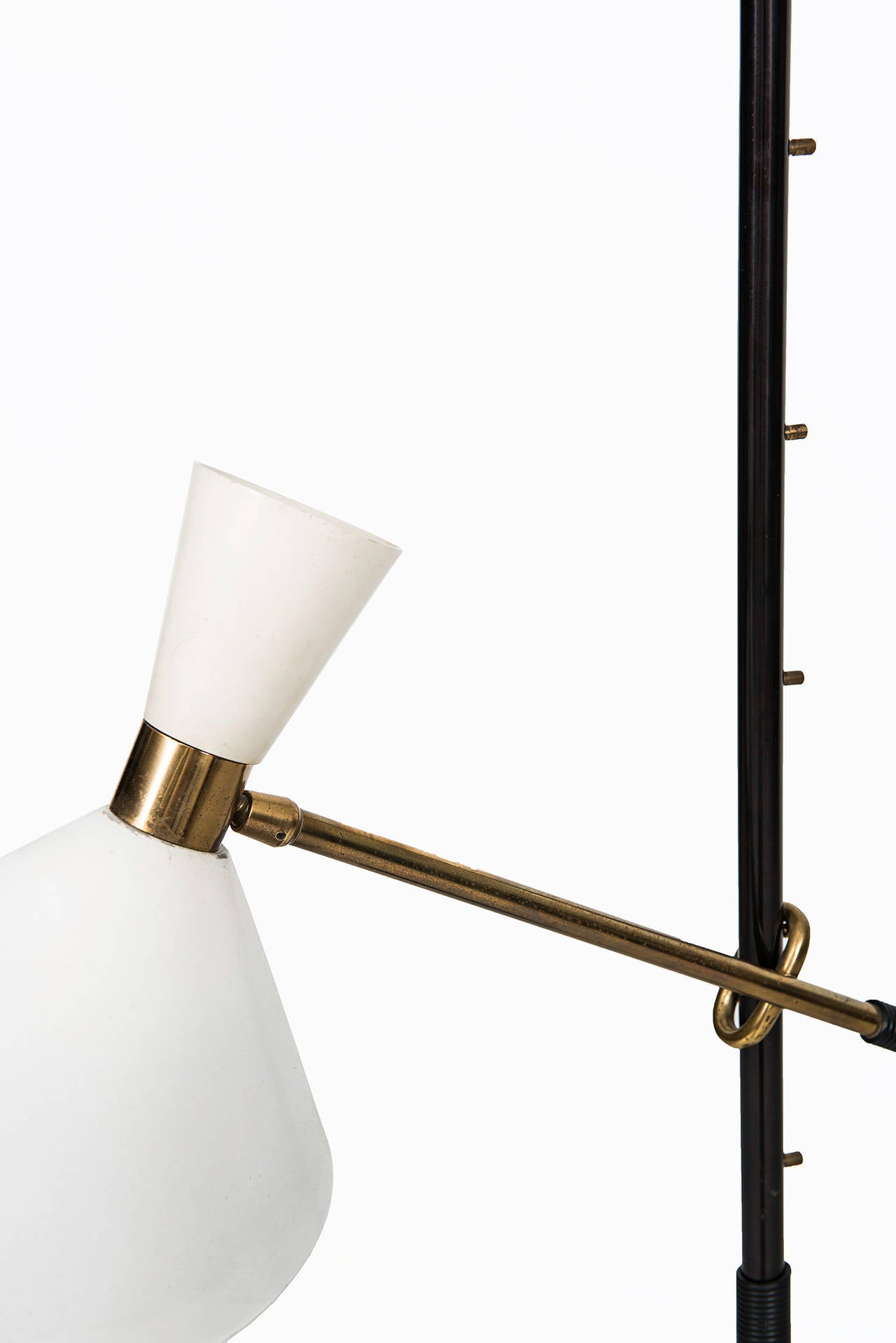 Austrian J.T Kalmar Floor Lamp Model Pelikan Produced in Austria