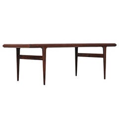 Rosewood Coffee Table in the Manner of Johannes Andersen 6