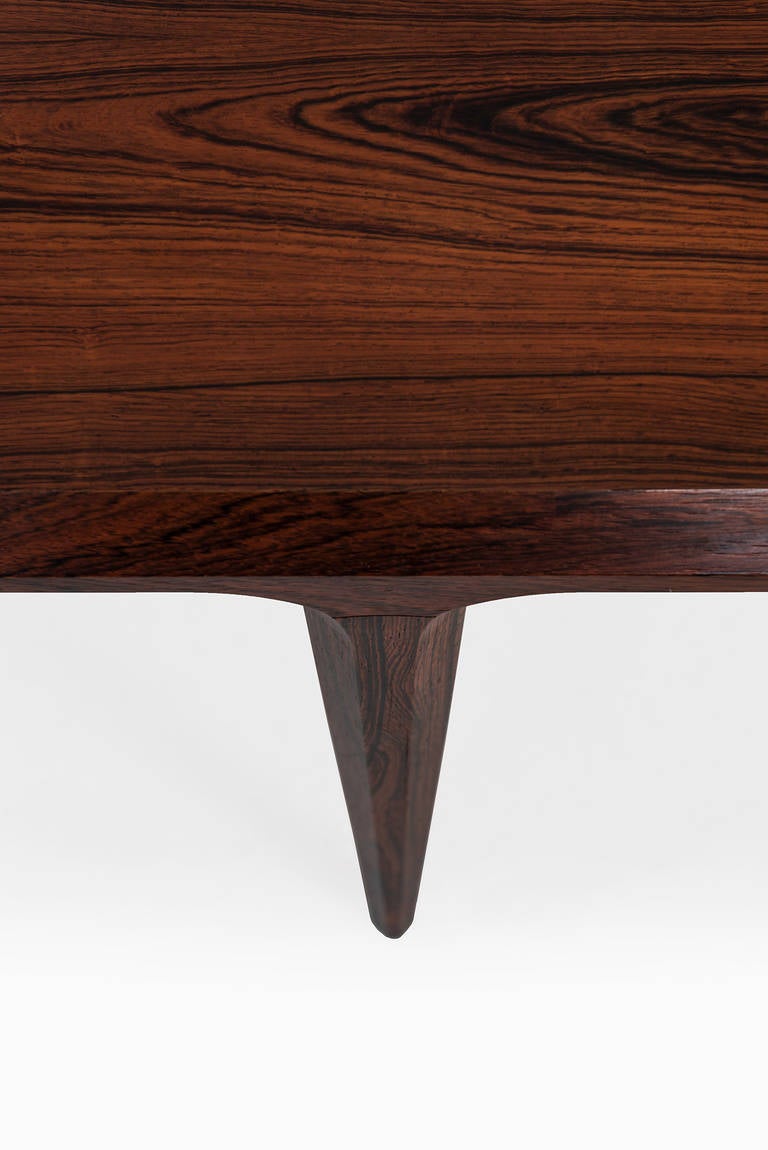 Rosewood Coffee Table in the Manner of Johannes Andersen 1
