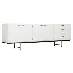 Cees Braakman white sideboard by UMS Pastoe in Netherlands