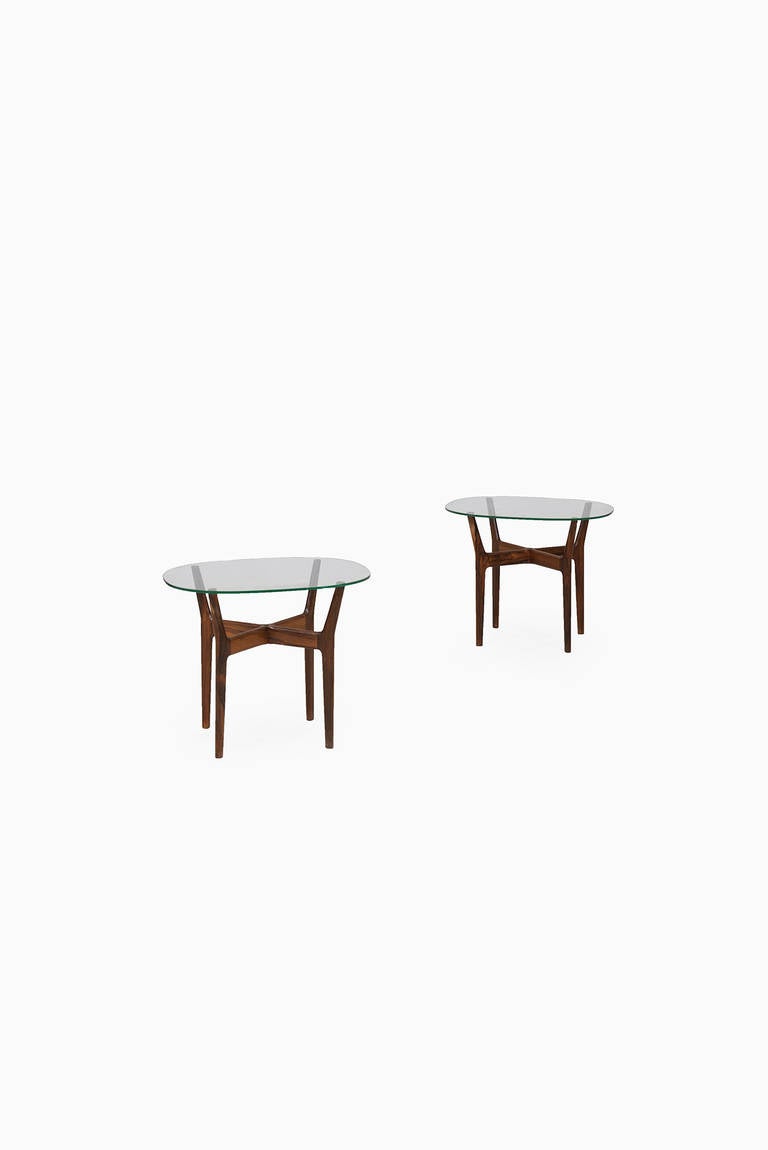 Alf Svensson Prisma side tables by Tingströms in Sweden 3