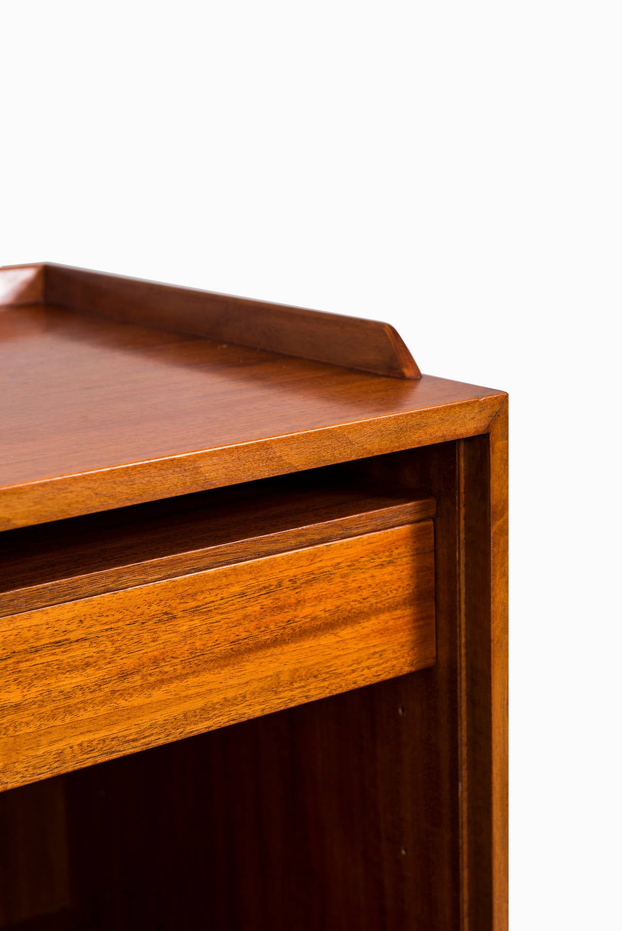 Mid-20th Century Axel Larsson cabinet / secretaire in mahogany by Bodafors in Sweden