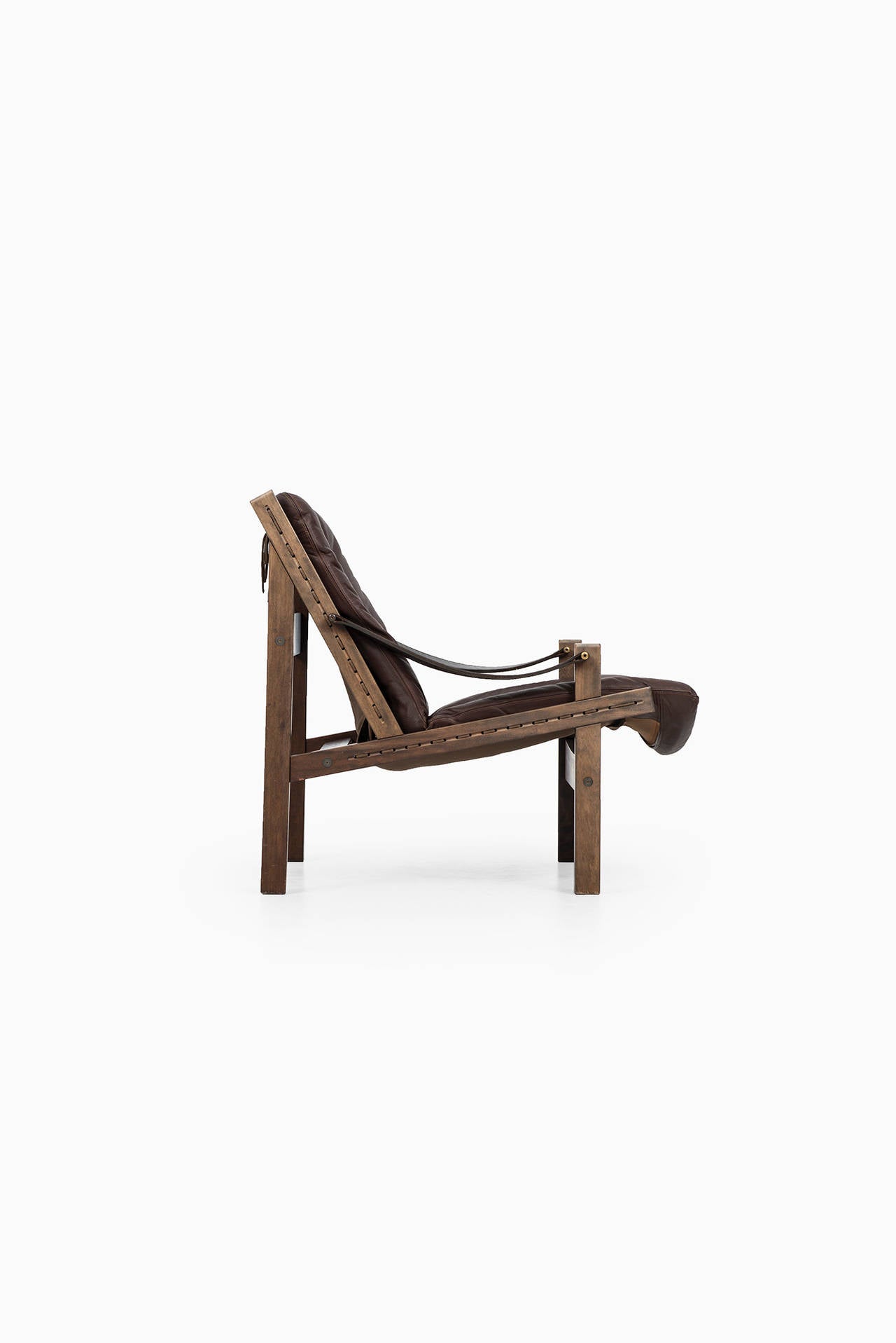Mid-20th Century Torbjørn Afdal Hunter easy chairs by Bruksbo in Norway