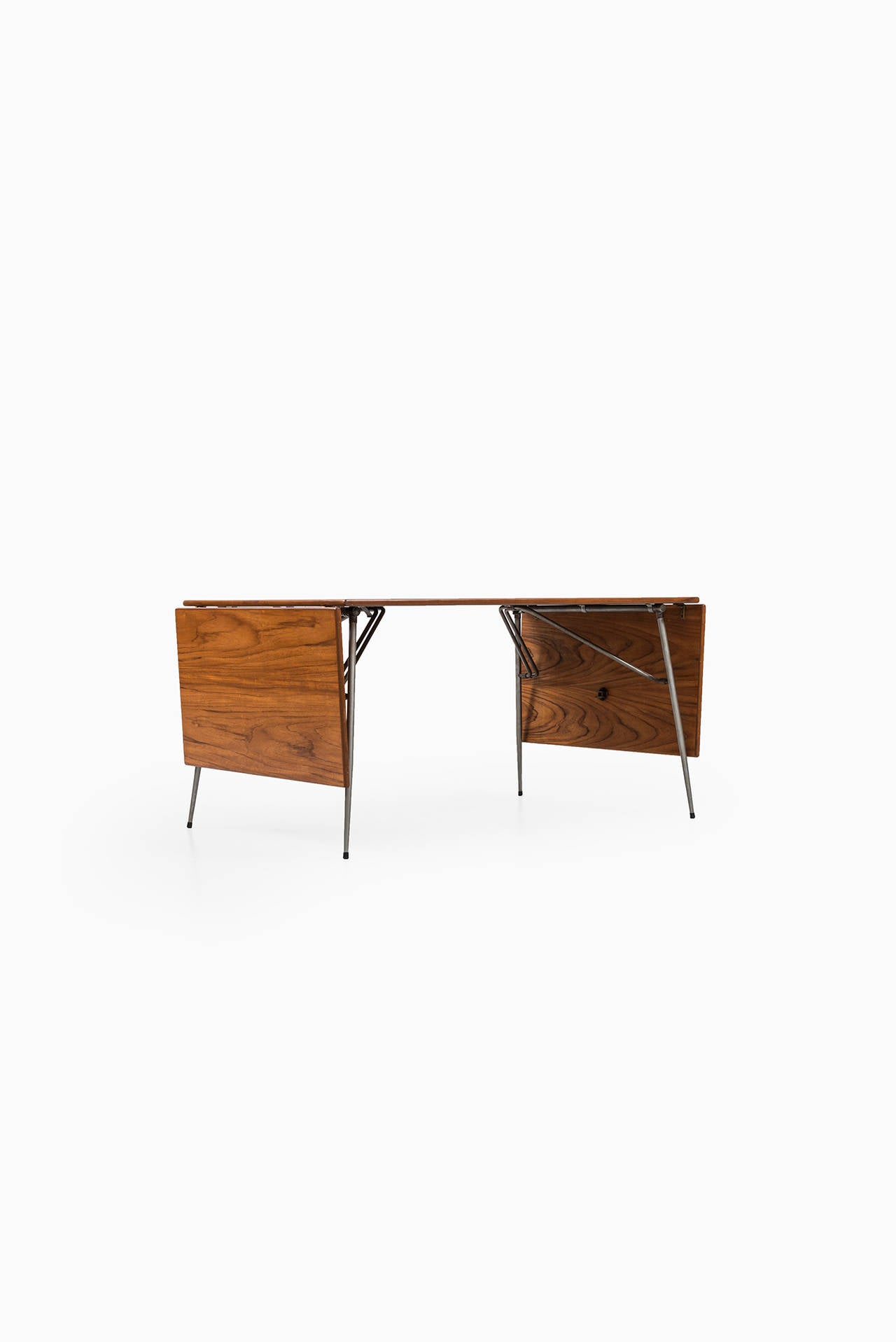 Teak Børge Mogensen Dining Table or Desk by Søborg Møbler in Denmark For Sale