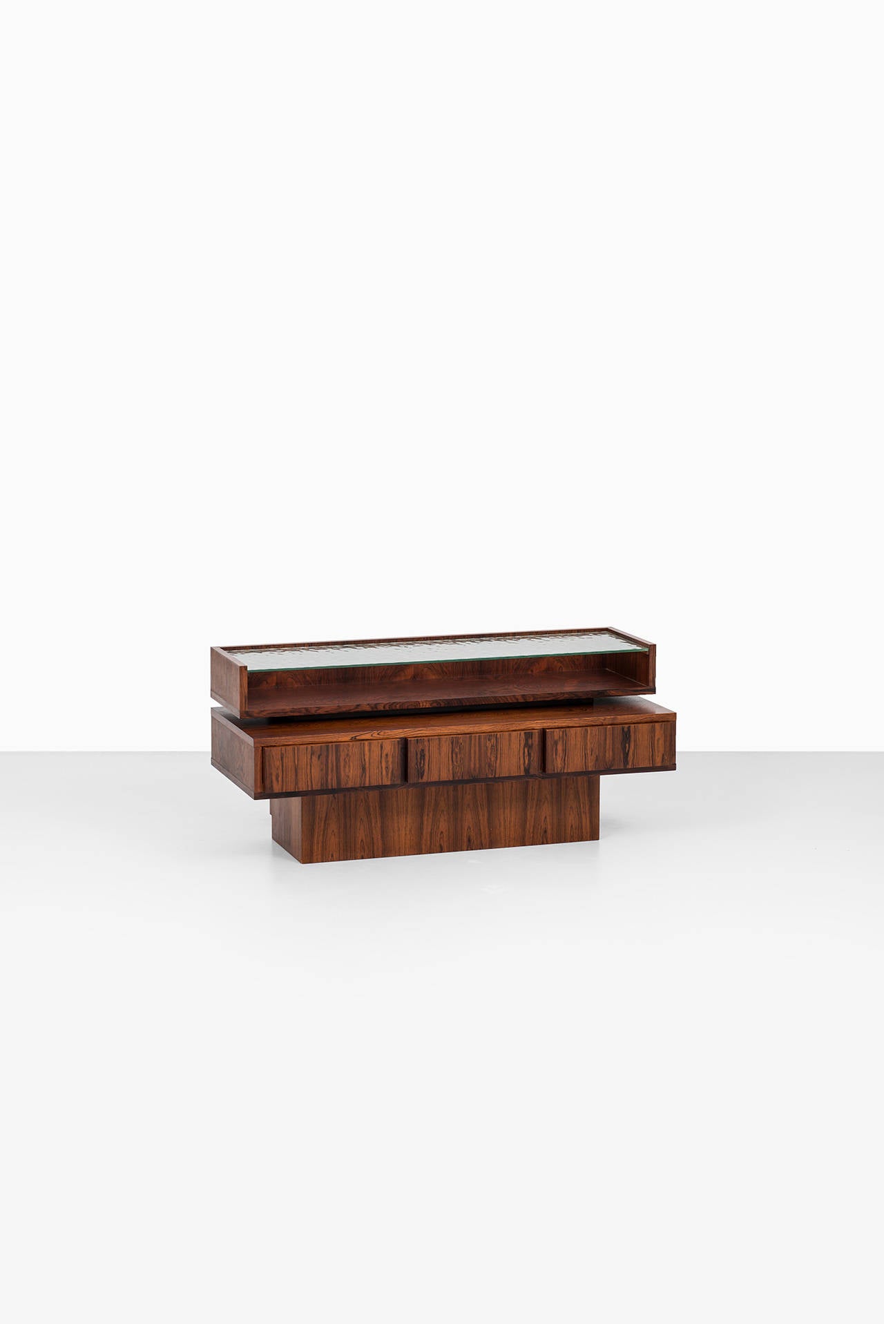 Danish Rosewood drawer in the manner of Ib Kofod-Larsen