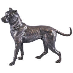 WMF Metal Figure of a Dog