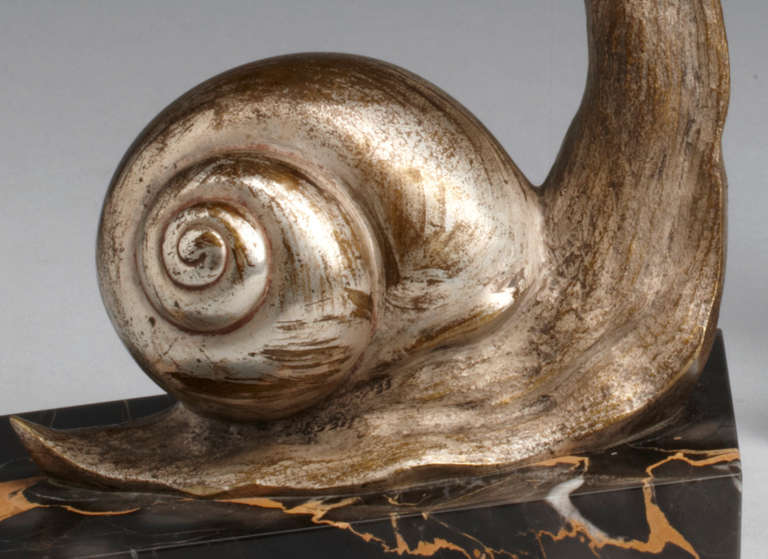 snail bookends