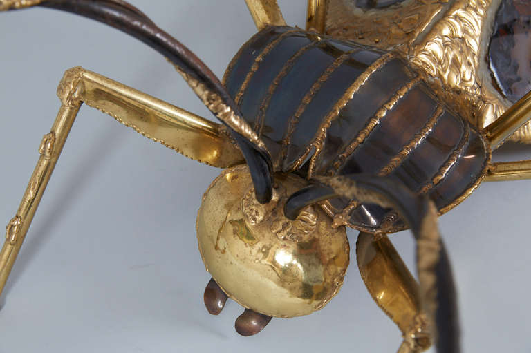 Table basse Beetle d'Henri Fernandez pour l'Atelier Duval-Brasseur Excellent état à Hamburg, DE