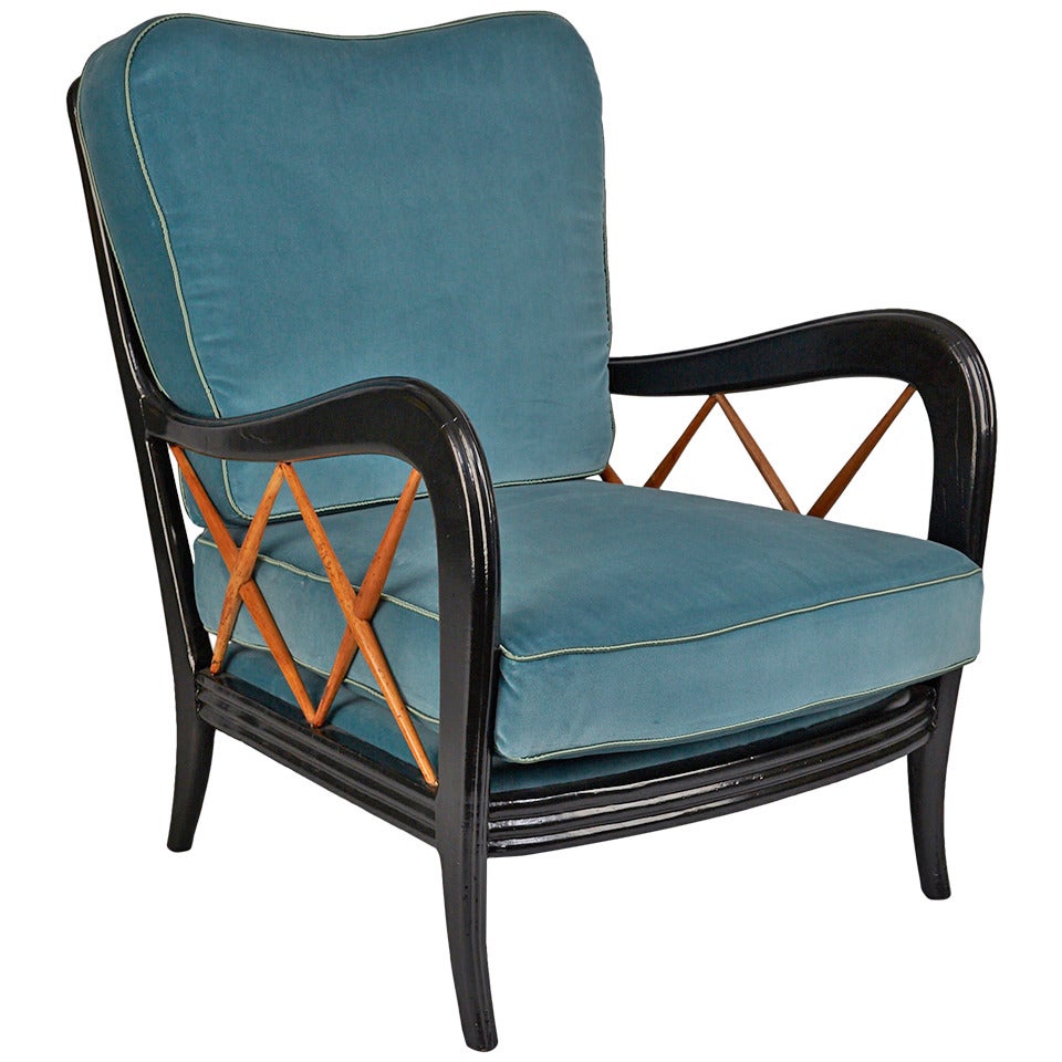 Armchair in the Style of Paolo Buffa