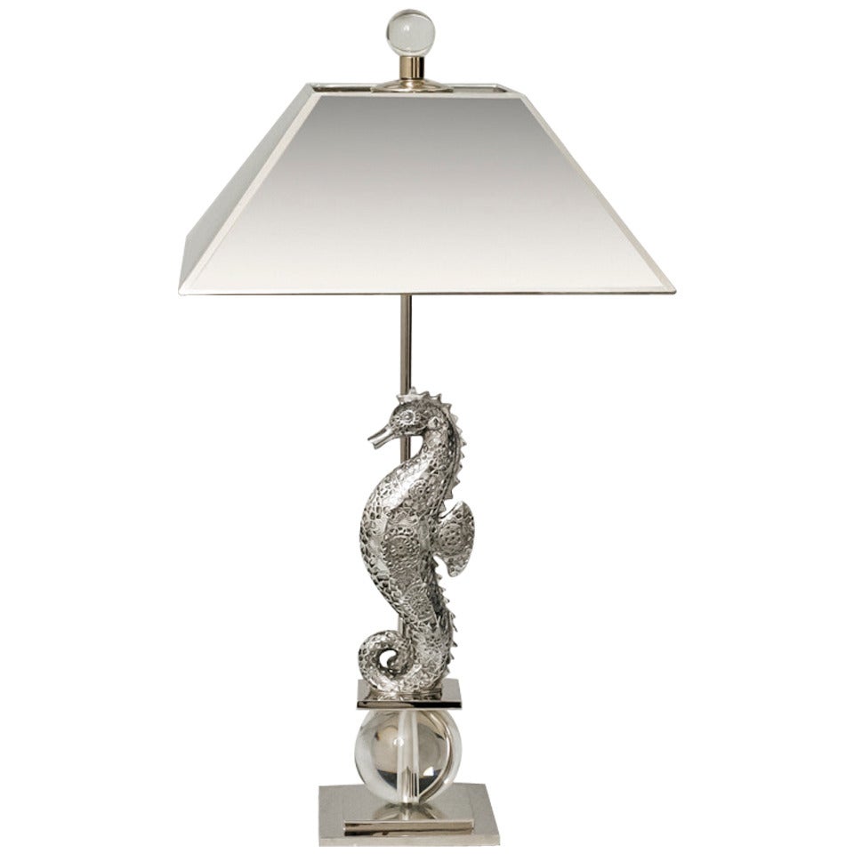 Sea Horse Table Lamp For Sale