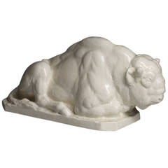 Antique Resting Bison by August Gaul