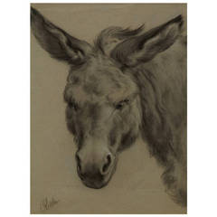 Drawing of a Donkey by Otto Eerelman