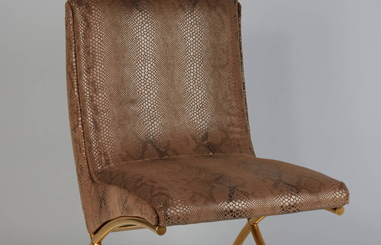 European Elegant Mid Century Side Chair