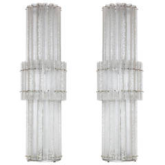 Pair of Italian Floor Lamps Attributed to Mazzega, circa 1970s 5