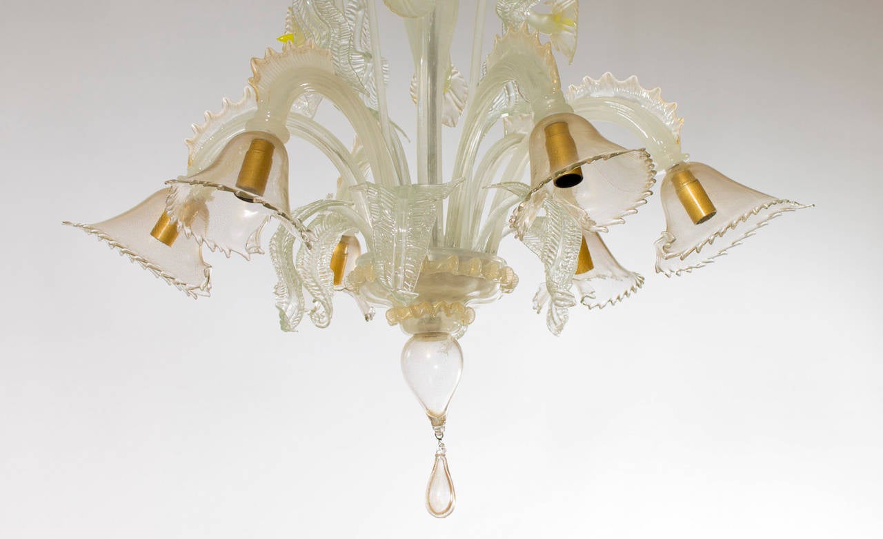 Italian Chandelier Attributed to Cenedese, circa 1970 1