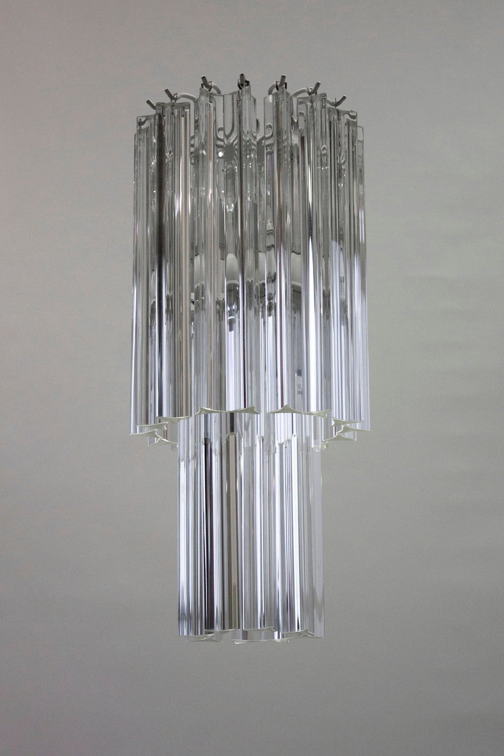 Pair of Italian Chandeliers Attributed to Camer Glass, circa 1960s 2