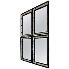 Set of Four Decorative Mirrors