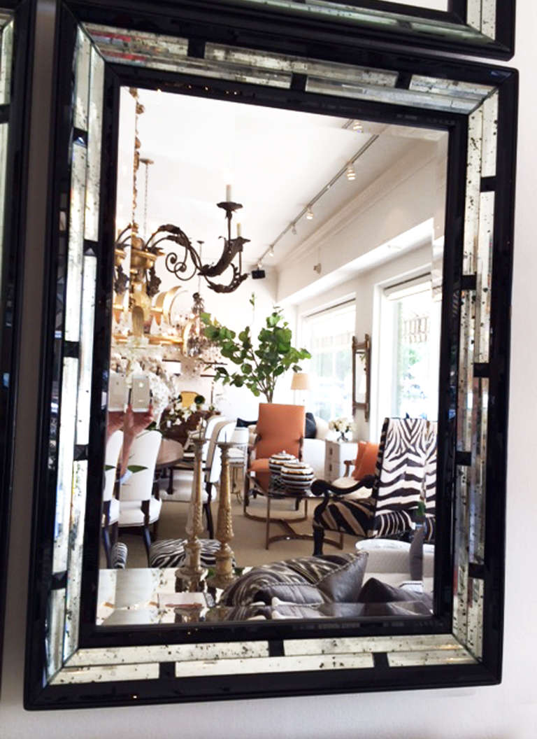 Set of Four Decorative Mirrors
