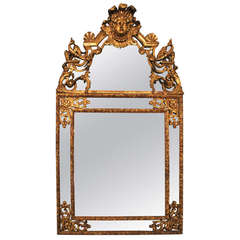 French DeGournay Mirror