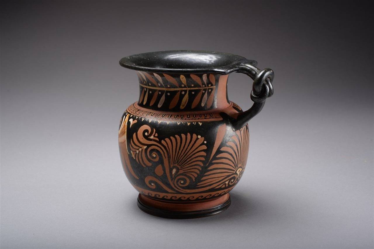 ancient greek jug for wine