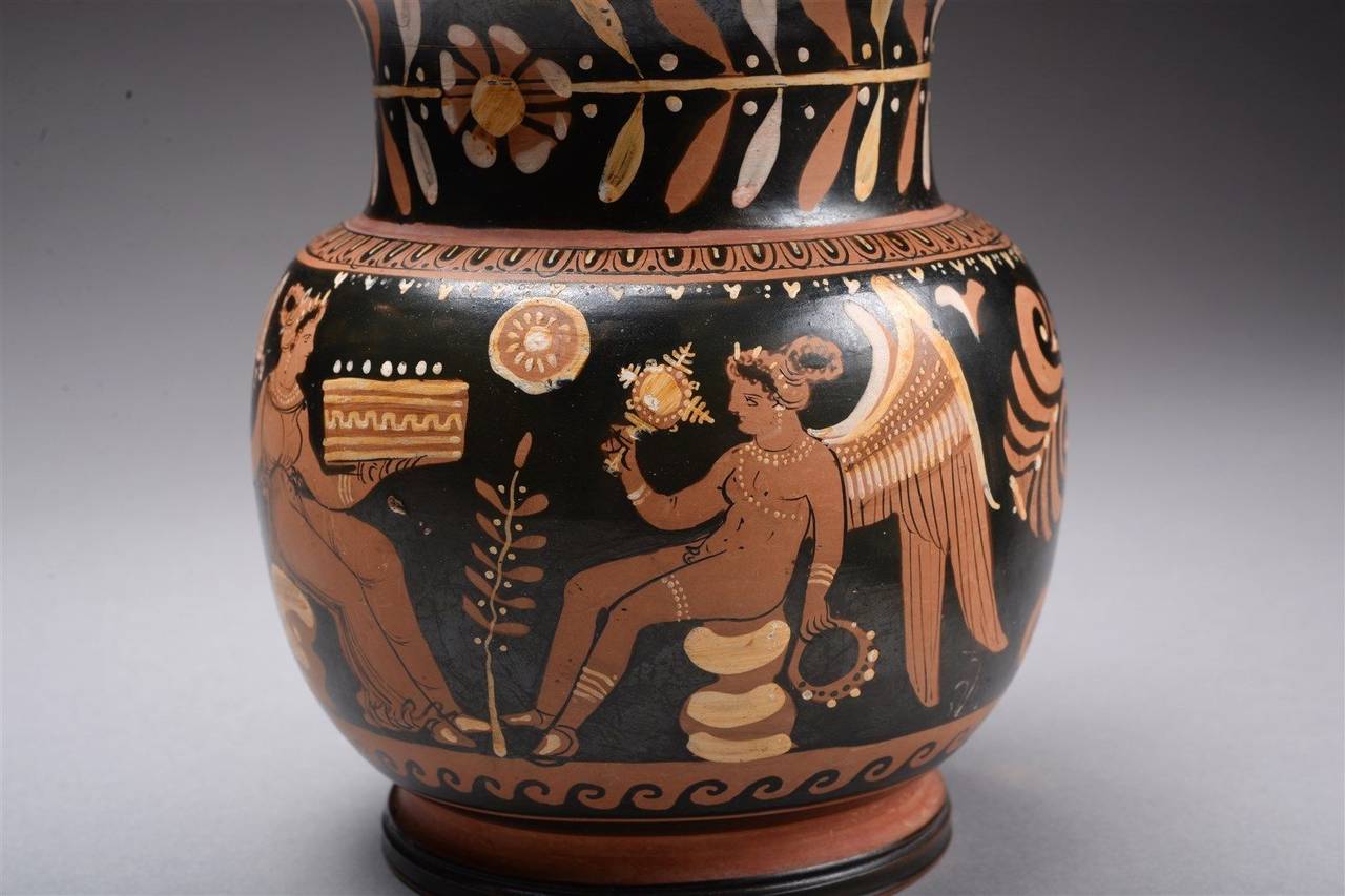 olpe greek vase