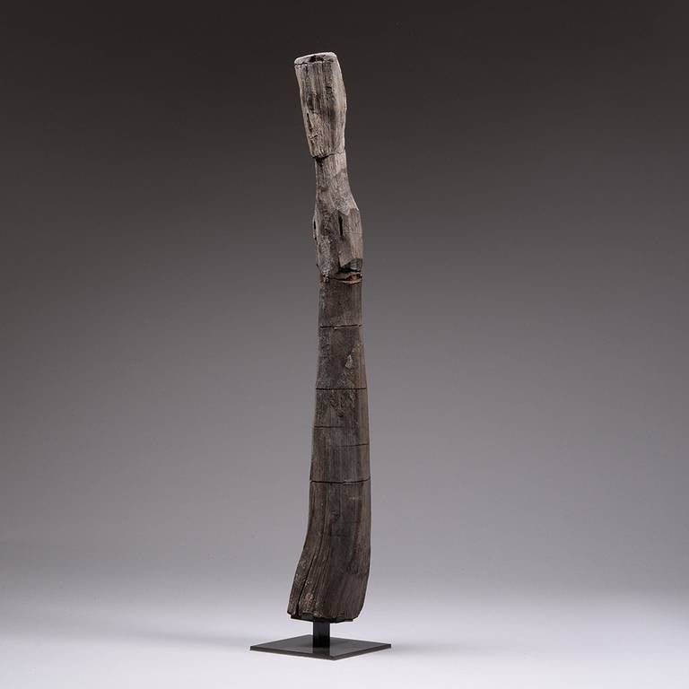 18th Century and Earlier Ancient Chinese Chu Kingdom Wooden Figure