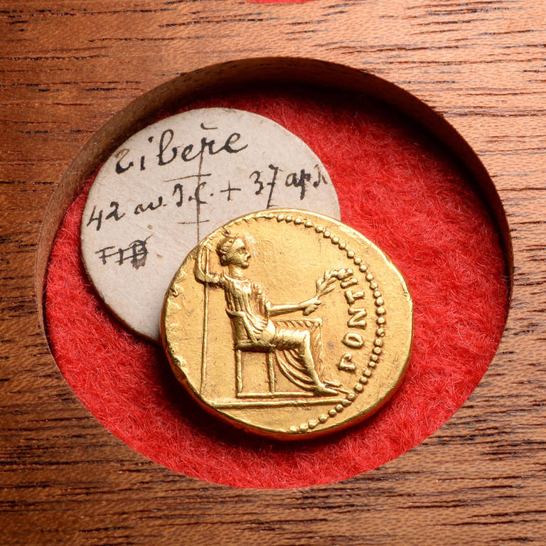 tiberius gold coin