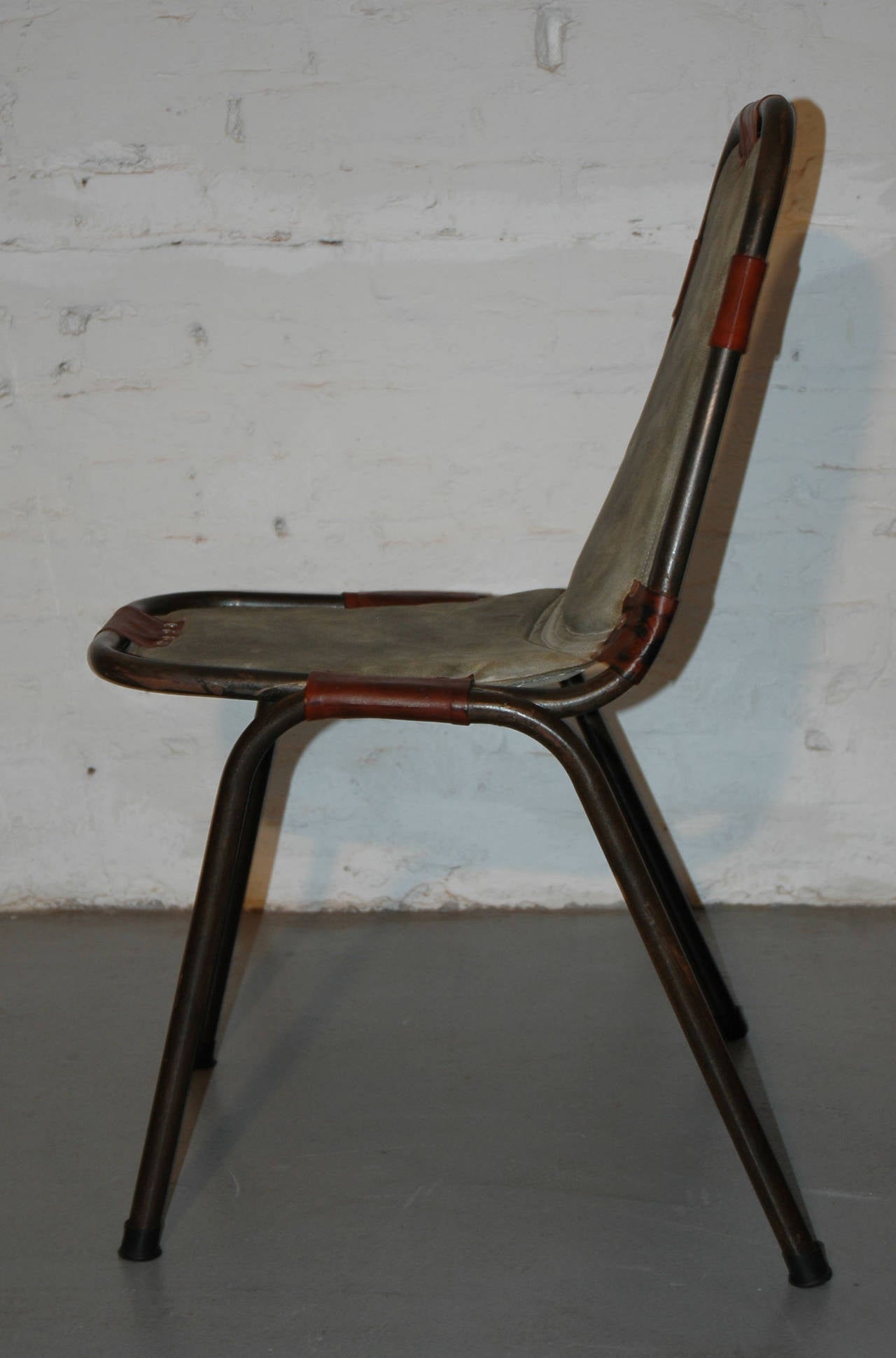Modern Les Arcs Chair by Charlotte Perriand For Sale