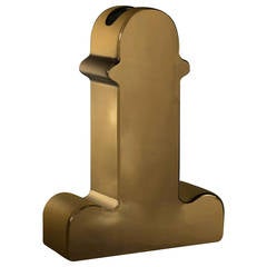 Shiva Vase by Ettore Sottsass, Gold Edition, Nr. 3 of 50
