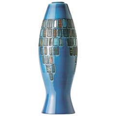 Capogrossi Vase by Aldo Londi for Bitossi