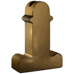Shiva Vase by Ettore Sottsass, Gold Edition, Nr. 35 of 50