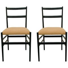 Two Leggera Chairs by Gio Ponti for Cassina