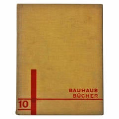 Bauhaus-Bücher Nr. 10 by Walter Gropius and László Moholy-Nagy