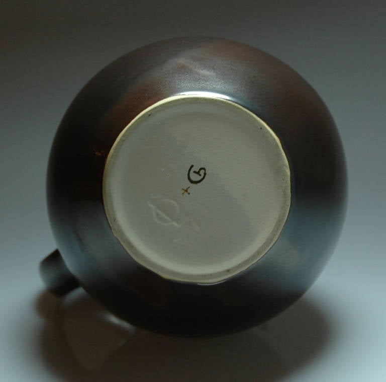 20th Century Coffeepot by Otto Lindig, handmade by Christiane Bernstiel For Sale