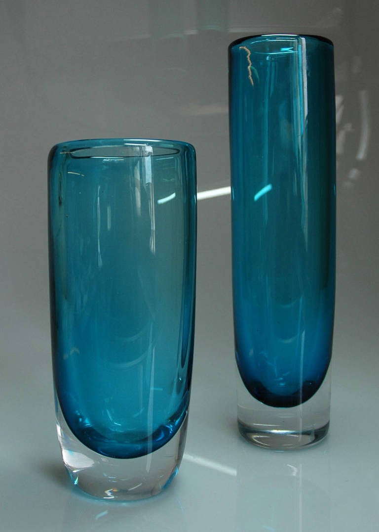 Two Vases by Sven Palmqvist for Orrefors
