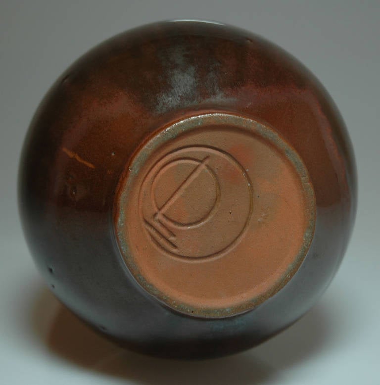 Wichtige Vase von Otto Lindig (Deutsch) im Angebot