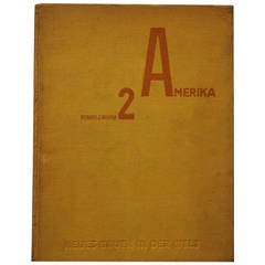 Book Amerika by Richard Neutra (Cover by El Lissitzky)