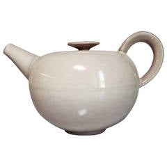 Vintage Teapot by Otto Lindig for Karlsruhe Majoika